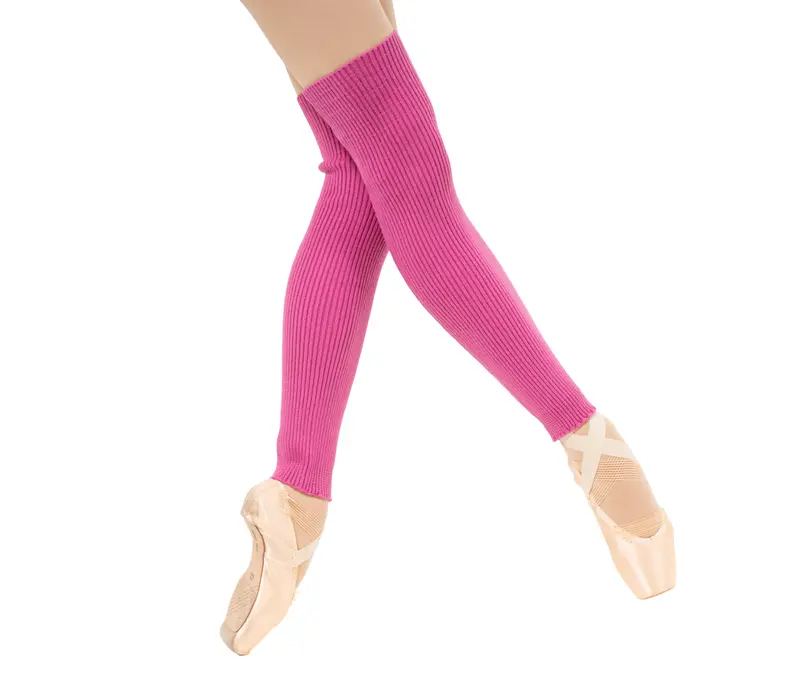 Bloch Rib Legwarmer, Knitted Dance Leg Warmers - Pink Bloch