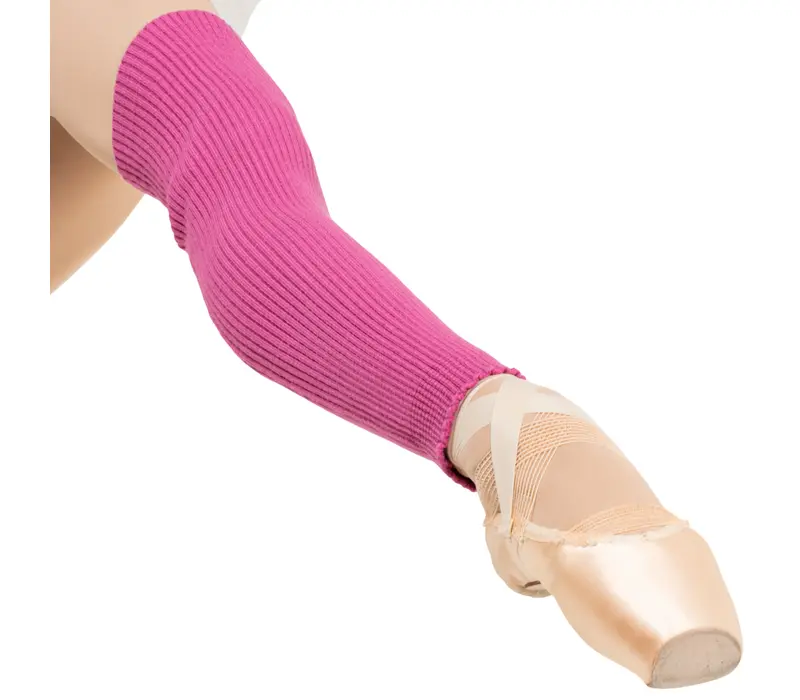 Bloch Rib Legwarmer, Knitted Dance Leg Warmers - Pink Bloch
