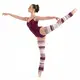 Bloch Thigh High Legwarmer, High Knitted Leg Warmers - Deep pink Bloch