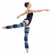 Bloch Thigh High Legwarmer, High Knitted Leg Warmers - Blue Bloch
