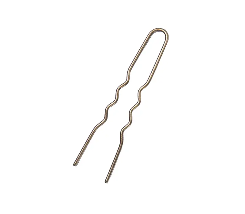 Bloch hairpins with a length of 7.60 cm - Brown Bloch hairpins with a length of 7.60 cm - Brown