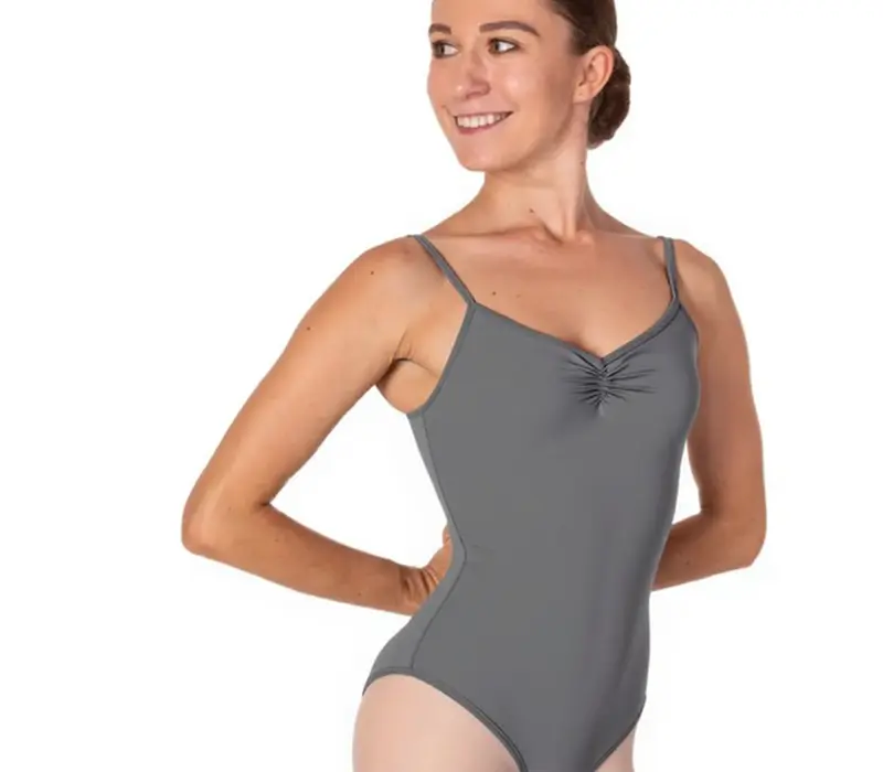 Bloch Arianne, Women's Camisole Leotard - Grey Bloch