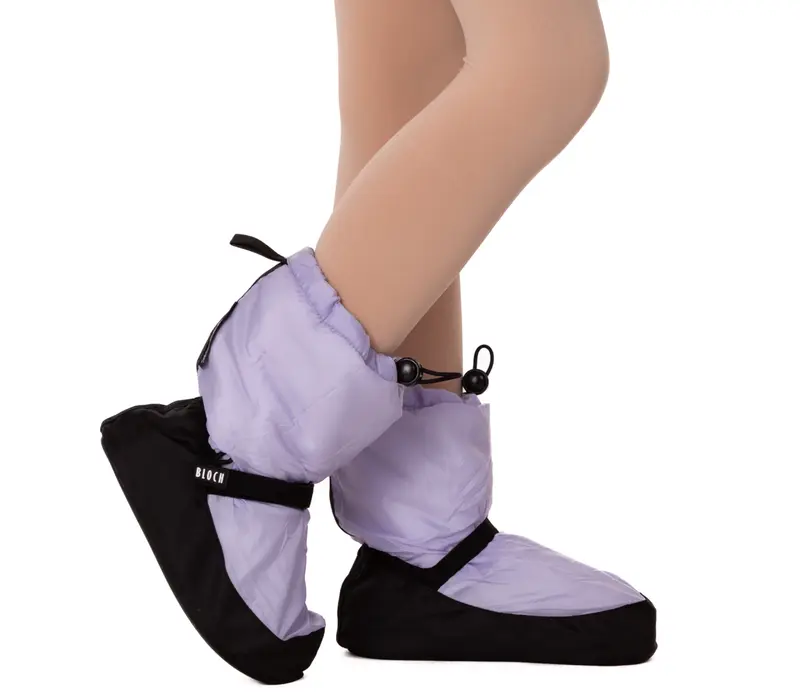 Bloch Booties edition, monochrome warm-up shoes - Candy pink