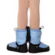 Bloch Booties edition, monochrome warm-up shoes - Light blue
