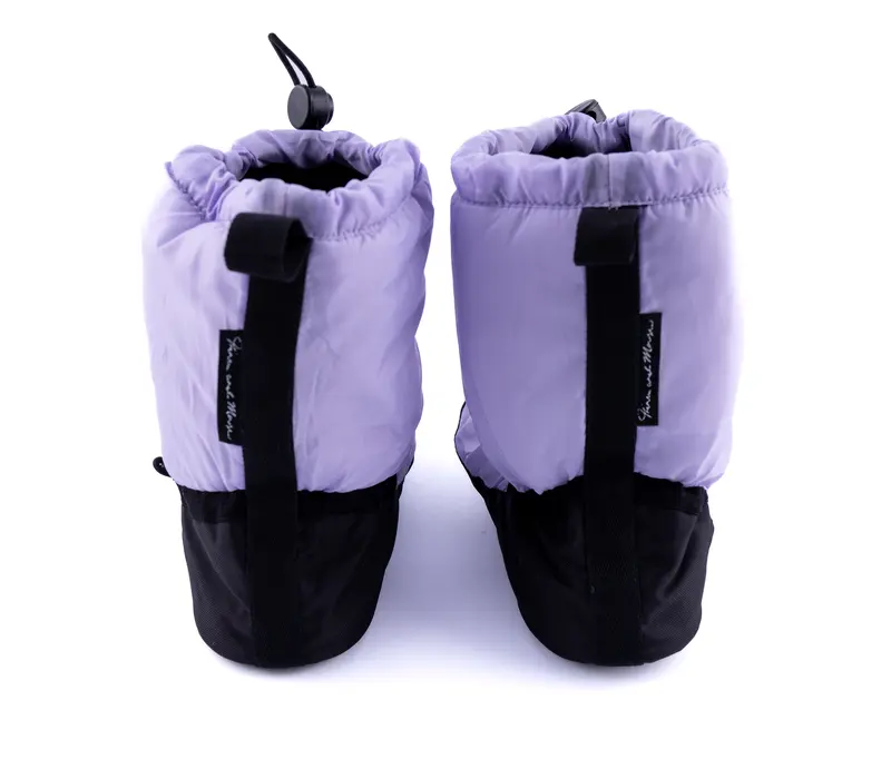 Bloch Booties edition, monochrome warm-up shoes - Lilac Bloch