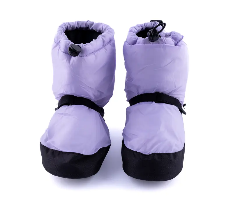 Bloch Booties edition, monochrome warm-up shoes for children - Black