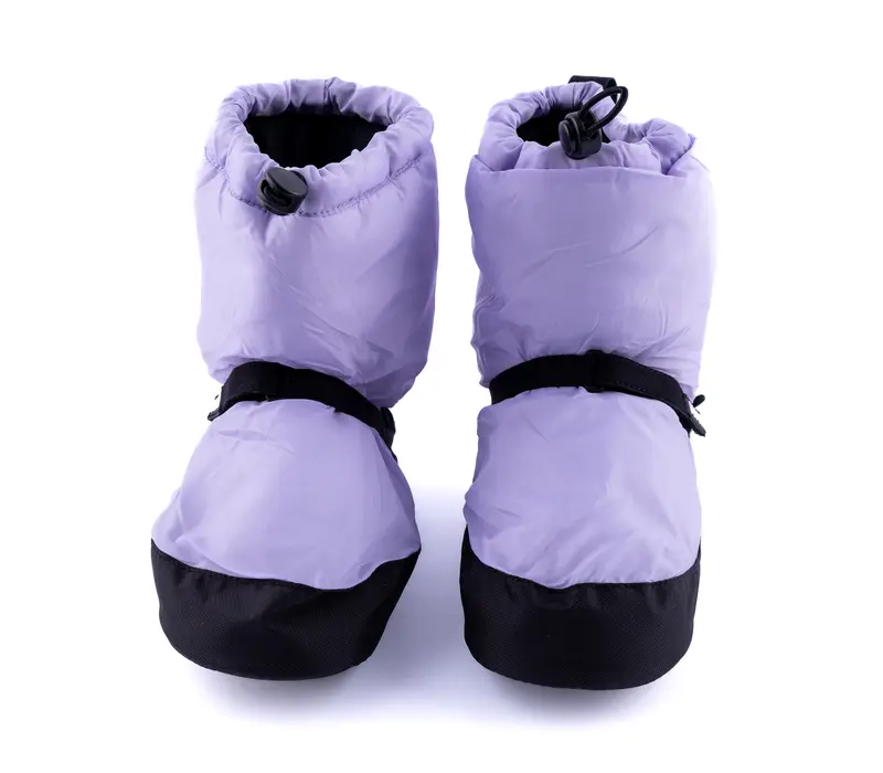 Bloch Booties edition, monochrome warm-up shoes for children - Lilac Bloch