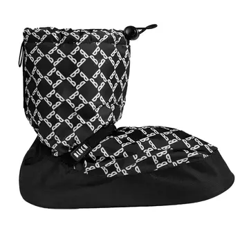 Bloch crazy printed booties, warming up shoes - Black diamond Bloch