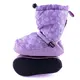 Bloch booties edition with pattern, warm-up shoes - lilac hearts Bloch