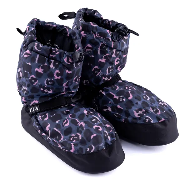 Bloch booties edition with pattern, warm-up shoes