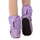 Bloch booties edition with pattern, warm-up shoes - lilac hearts Bloch