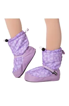 Bloch booties edition with pattern, warm-up shoes