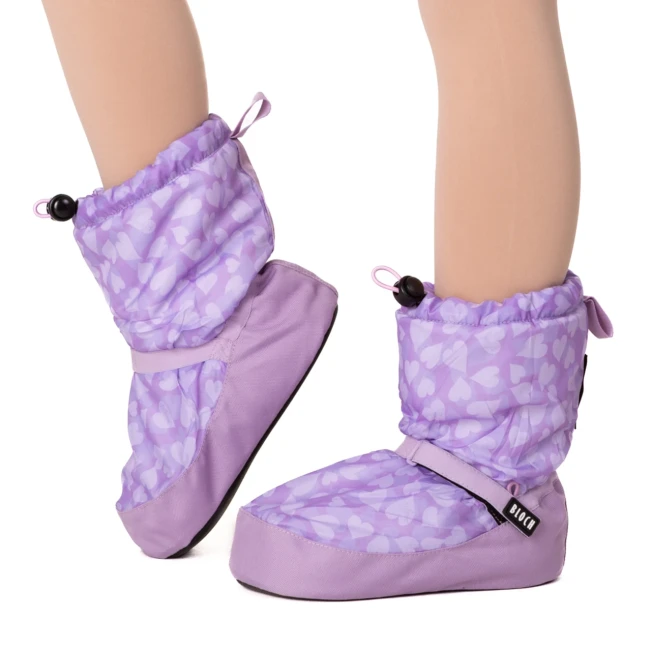 Bloch booties IM009BP edition with pattern, warm-up shoes Bloch booties IM009BP edition with pattern, warm-up shoes