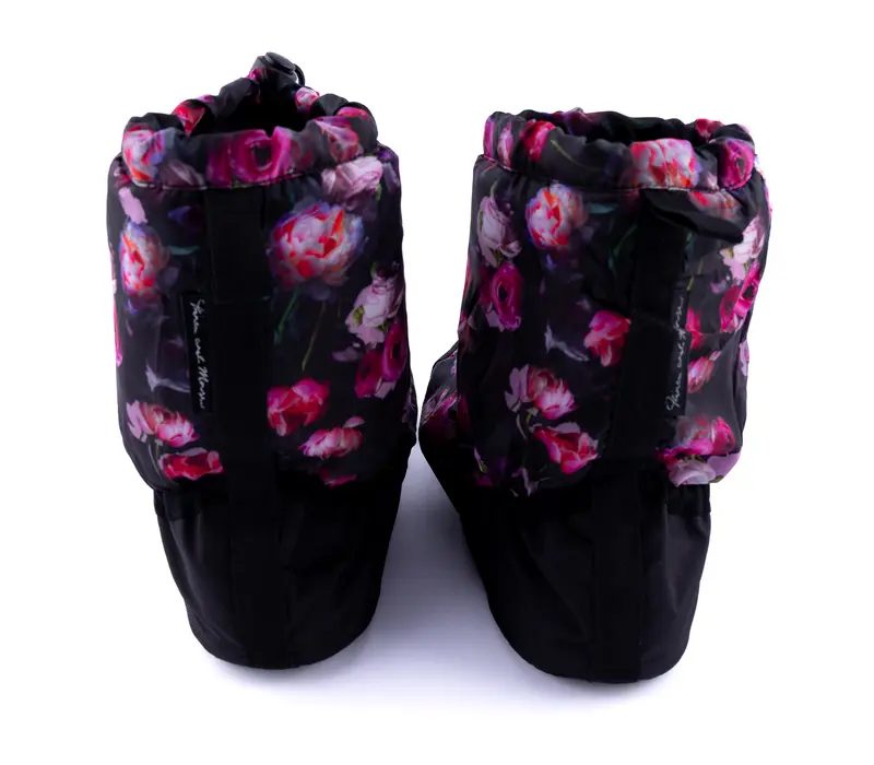 Bloch booties edition with pattern, warm-up shoes - floral Bloch