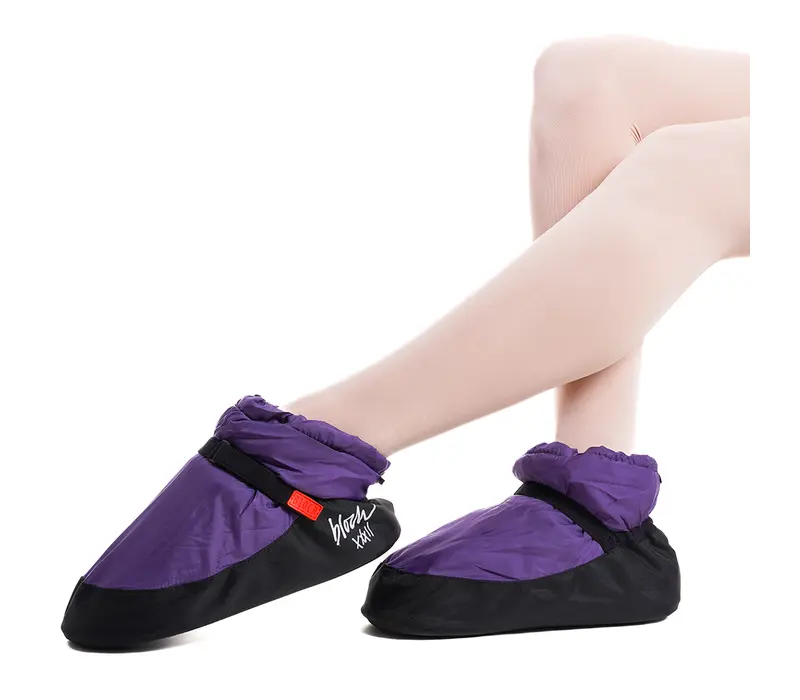 Bloch Booties, One-colored - Aubergine