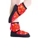 Bloch booties for Child, printed - Tie dye red