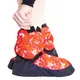 Bloch booties for Child, printed - Tie dye red