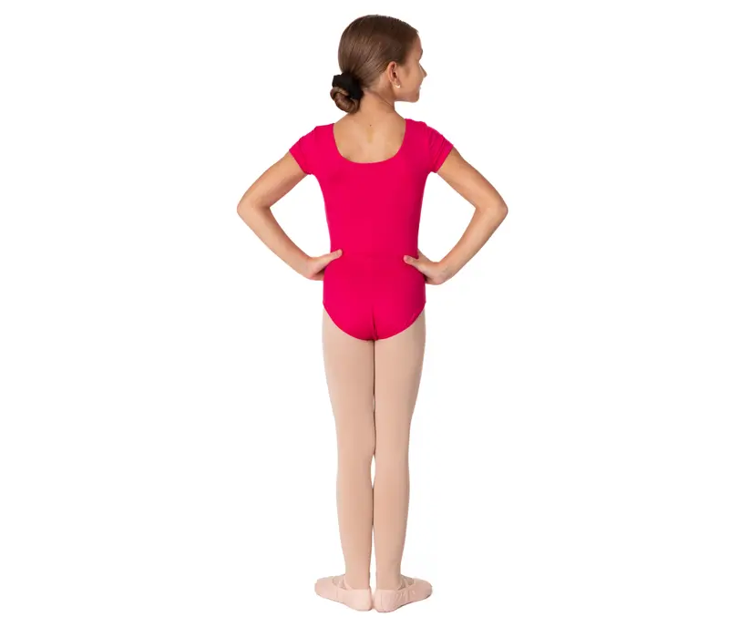 Bloch Dujour, short sleeve leotard - Berry Bloch