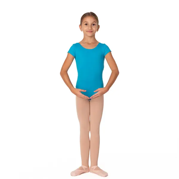 Bloch Dujour, short sleeve leotard