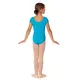 Bloch Dujour, short sleeve leotard - Turquoise Bloch