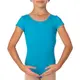 Bloch Dujour, short sleeve leotard - Turquoise Bloch