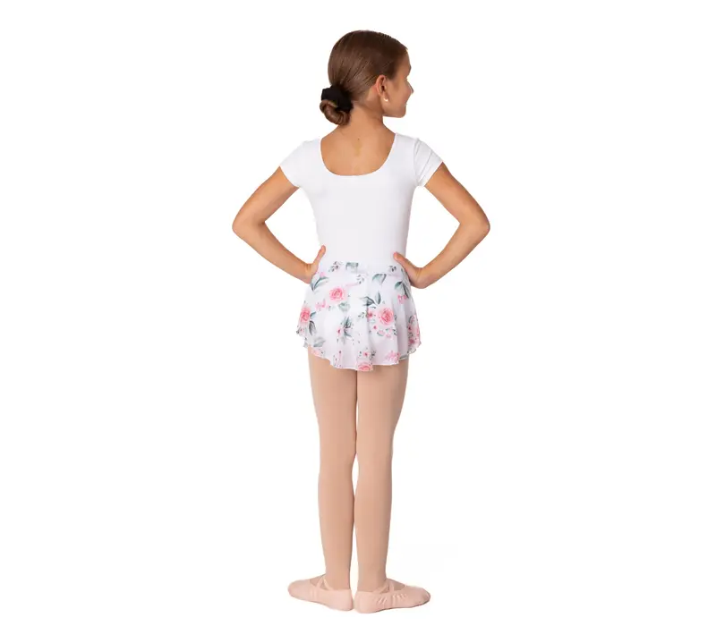 Bloch Dujour, short sleeve leotard - White