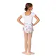 Bloch Dujour, short sleeve leotard - White