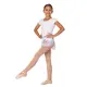 Bloch Dujour, short sleeve leotard - White