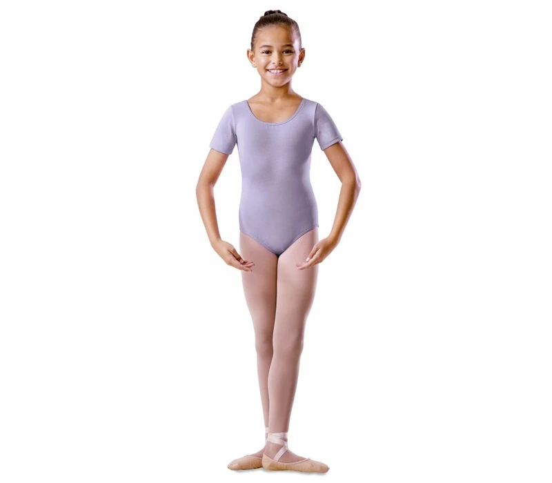 Bloch basic, Short Sleeved Leotard - Lilac Bloch