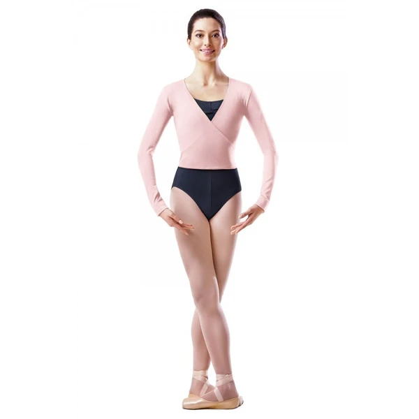 Bloch cardigan, warm-up top