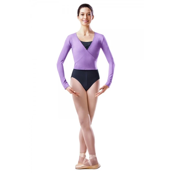 Bloch cardigan, warm-up top