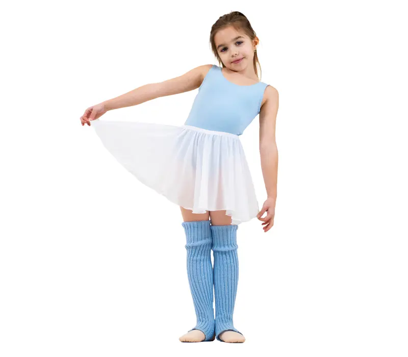 Capezio, Pull on skirt for girls - White