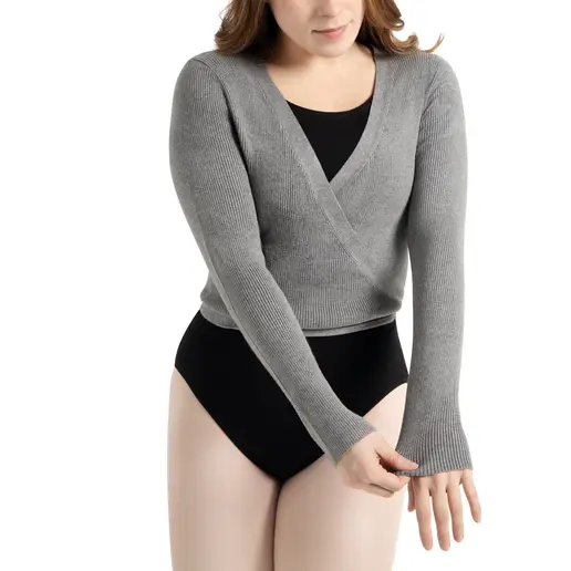 Knit Wrap Sweater, Women's Sweater