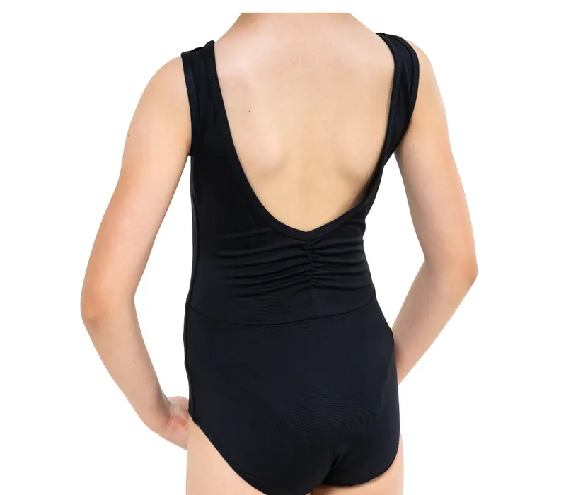 Capezio Eloise Leotard, Tank Leotard for Girls - Black
