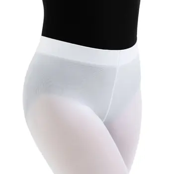 Capezio ultra soft Footed Tight,  Girls' Footed Tights - White