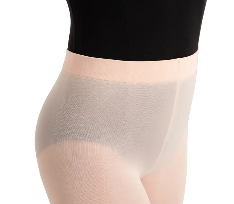 Capezio ultra soft Footed Tight,  Girls' Footed Tights - Ballet pink Capezio