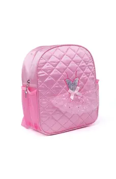 Capezio, girl's backpack with a tutu skirt pattern