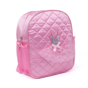 Capezio, girl's backpack with a tutu skirt pattern