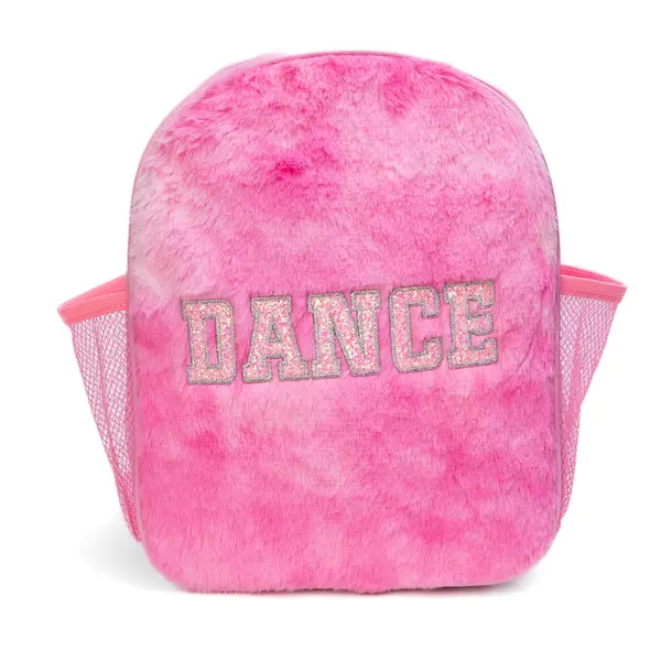 Capezio Faux Fur Dance Backpack, girl's backpack