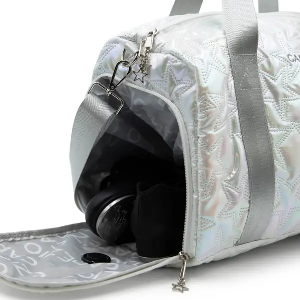 Capezio Metallic star travel duffle, bag