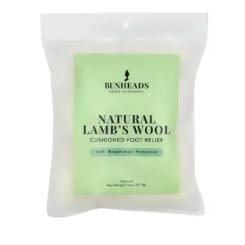 Bunheads Bamboo Lamb´s Wool, Natural Wool