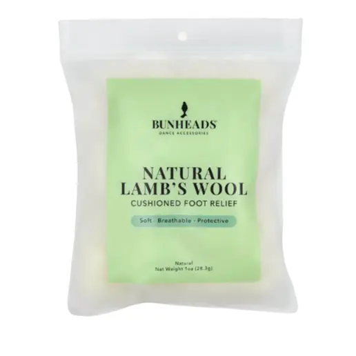 Bunheads Bamboo Lamb´s Wool, Natural Wool