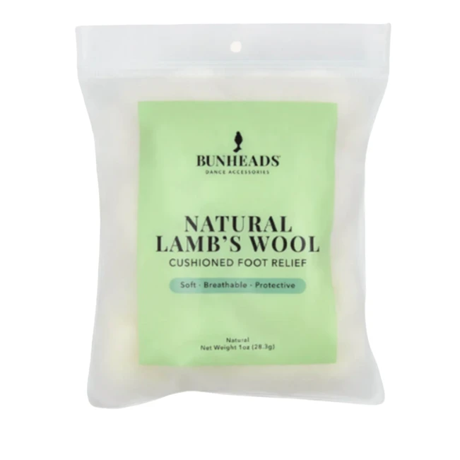 Bunheads Bamboo Lamb´s Wool, Natural Wool