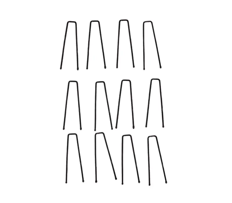 Bunheads, bobby pins 5 cm, 2" - Black