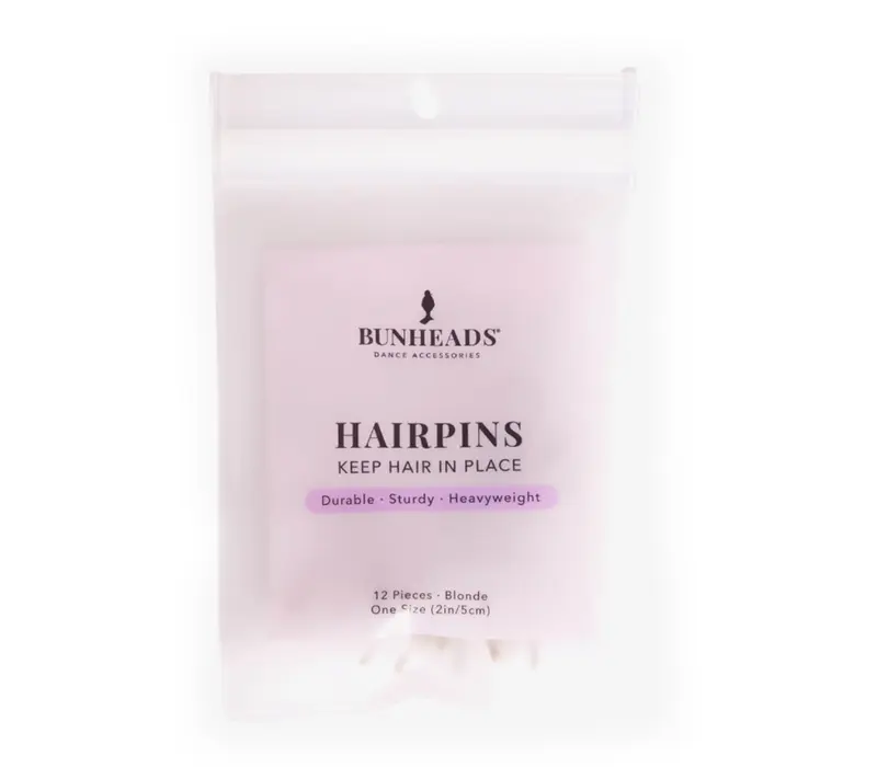 Bunheads, bobby pins 5 cm, 2" - Blond
