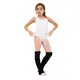 Capezio children ballet leotard with belt - White