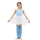 Capezio children ballet leotard with belt - Light blue Capezio