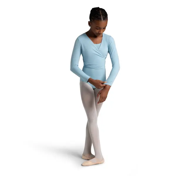 Capezio Cross Over Top, a Warm-up Top for Girls