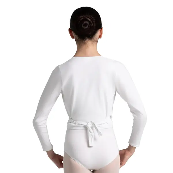 Capezio Cross Over Top, a Warm-up Top for Girls