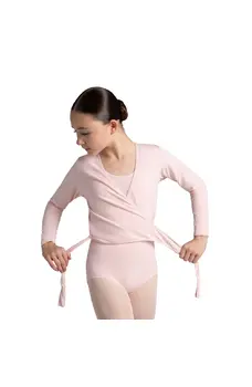 Capezio Cross Over Top, a Warm-up Top for Girls